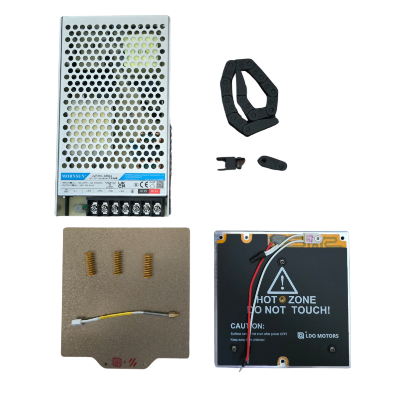 LDO Voron 0.2 Bed, PI Heater & 200W PSU Kit