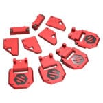 Chaoticlab CNC Door Mounting Kit for Voron 2.4 (red) 4